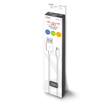 Savio CL-123 USB cable 1 m USB 2.0 USB A Micro-USB B White