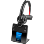 POLY Savi 8410 Office Monaural Microsoft Teams Certified DECT 1880-1900 MHz Headset