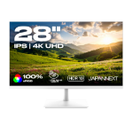 JAPANNEXT JN-IPS280UHD60F-PW computer monitor 71,1 cm (28") 3840 x 2160 Pixels 4K Ultra HD LCD Wit