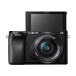 Sony α 6100 + 16-50mm MILC 24.2 MP CMOS 6000 x 40000 pixels Black