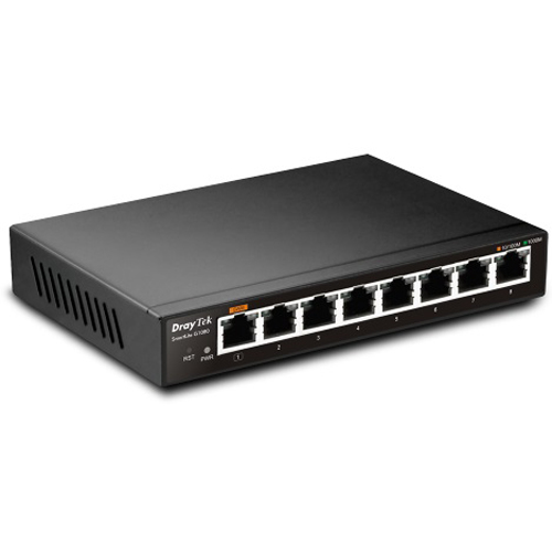 Image of Draytek G1080 Managed Gigabit Ethernet (10/100/1000) Black