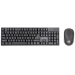 Manhattan 178990 keyboard Mouse included Universal RF Wireless Black