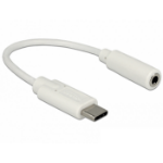 DeLOCK 65913 audio cable 0.14 m 3.5mm USB White