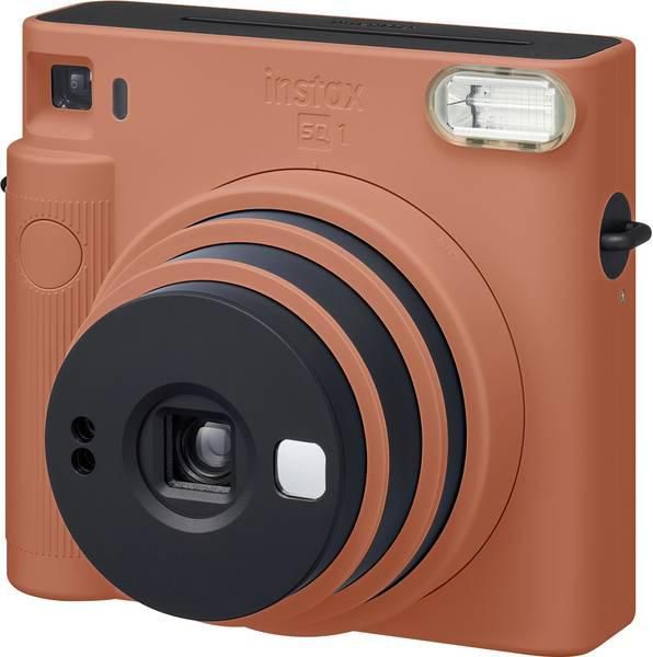 Fujifilm Orange Instax Square Sq1 Instant Camera - Terracotta - Camera