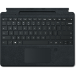 Microsoft Surface Pro Signature Keyboard with Fingerprint Reader Black Microsoft Cover port QWERTY Italian