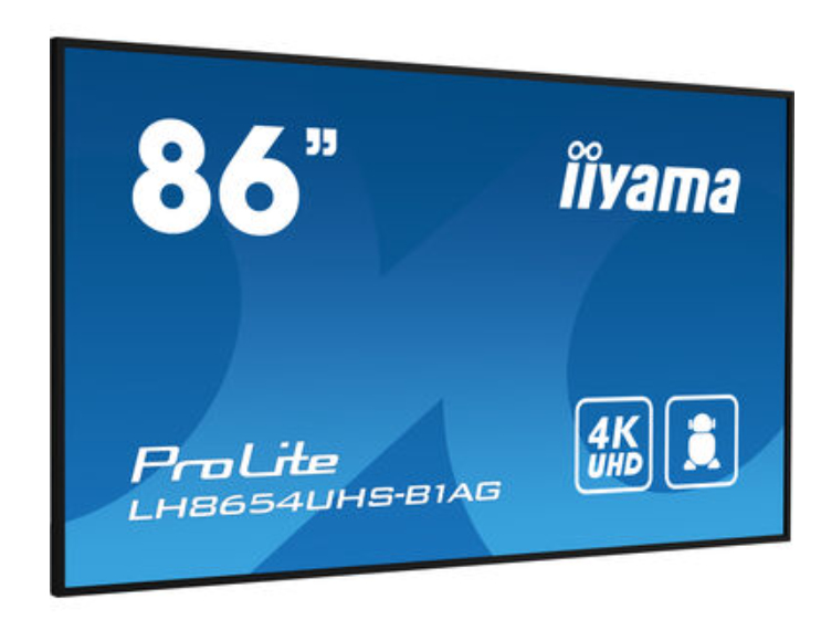 iiyama ProLite To Be Updated computer monitor 2.17 m (85.6") 3840 x 2160 pixels 4K Ultra HD LED Black