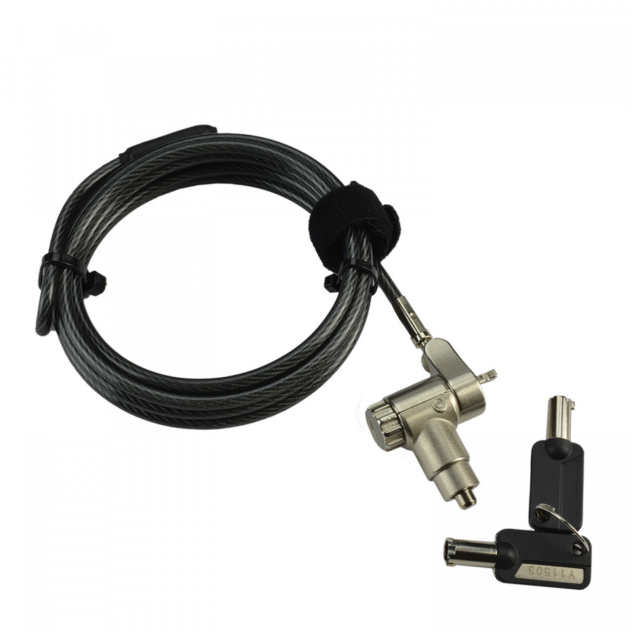 MCL MJ1C99A8LEUNIVCLE cable lock Black 2 m