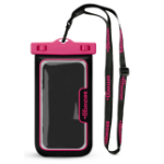 SEAWAG NEXTB3 mobile phone case 17.3 cm (6.8") Pouch case Black, Pink