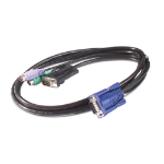 APC AP5254 KVM cable Black 3.66 m