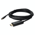 AddOn Networks USBC2H4MM60HZ-AA video cable adapter 70.9" (1.8 m) USB Type-C HDMI Black