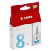 Canon 0621B006/CLI-8C Ink cartridge cyan Blister 13ml for Canon Pixma IP 3300/4200/6600/MP 960/Pro 9000