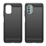 JLC Motorola G31 Brushed Silicone Case- Black