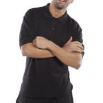 BEESWIFT Premium Polo Shirt Black M