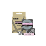 Epson C53S672103/LK-4PAS DirectLabel-etikettes pink on gray 12mm for Epson LabelWorks LW-C 410