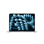 Apple MacBook Air 13-inch : M4 chip with 10-core CPU and 10-core GPU, 24GB, 512GB SSD - Sky Blue