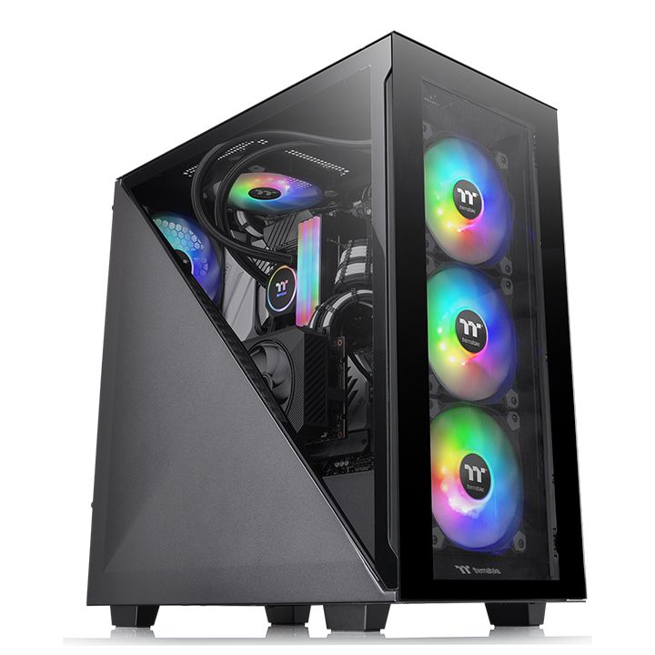 Image of Thermaltake Divider 300 TG ARGB Midi Tower Black