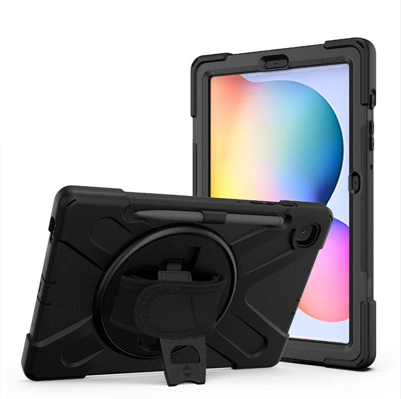 Estuff Black Chicago Full Body Defender Case For Samsung Galaxy Tab S6 - Bla