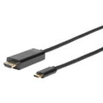 Microconnect USB3.1CHDMI3 video cable adapter 3 m USB Type-C HDMI Black