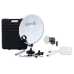 Schwaiger SATSET351 satelliet antenne Zwart, Grijs, Metallic