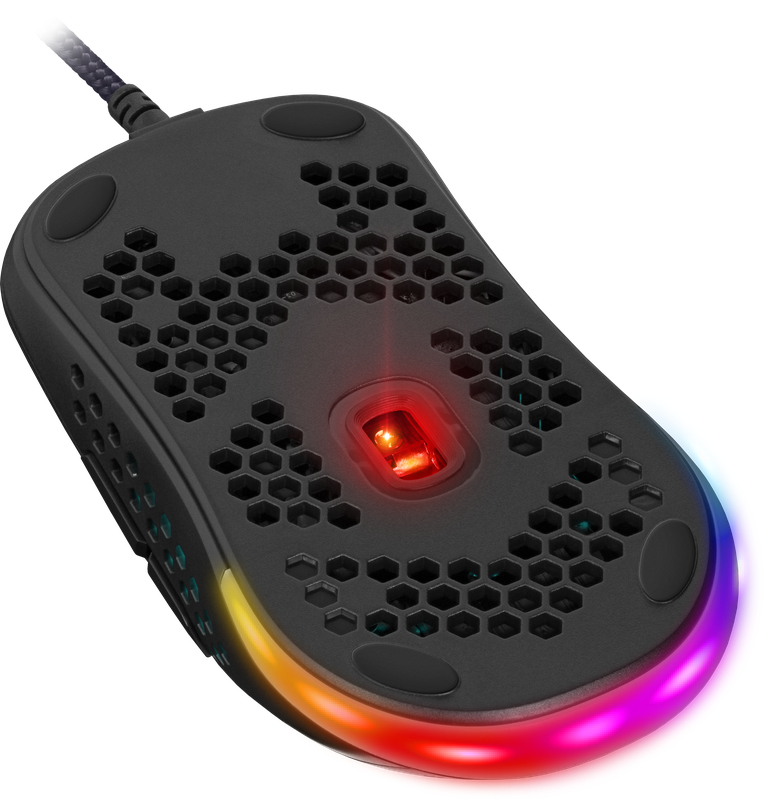 Defender SHEPARD GM-620L mouse Gaming Right-hand USB Type-A Optical 12800 DPI