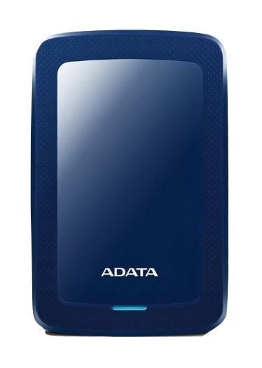 ADATA HDD Ext HV300 1TB Blue External Hard Drive Black