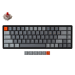 Keychron K6 keyboard Universal USB + Bluetooth QWERTY US English Black, Grey, Orange