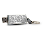 Centon Swarovski Crystal, 64GB USB flash drive USB Type-A 3.2 Gen 1 (3.1 Gen 1) Silver