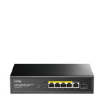 Cudy GS1005PTS1 network switch Gigabit Ethernet (10/100/1000) Power over Ethernet (PoE) Black
