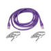 Belkin 900 Series Cat. 6 UTP Patch Cable 10ft Purple networking cable 118.1" (3 m)