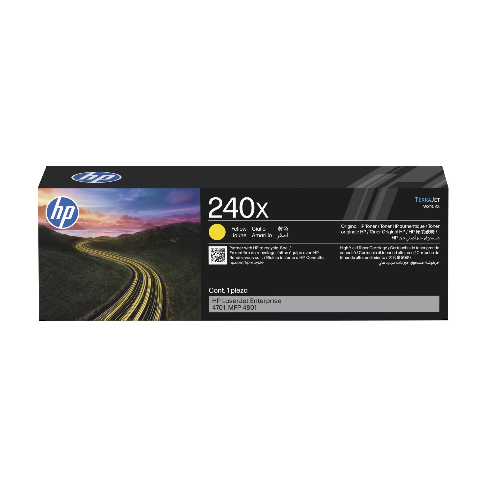HP W2402X/240X Toner cartridge yellow high-capacity. 6.9K pages ISO/IE