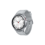 Samsung Galaxy Watch6 Classic SM-R965F 3.81 cm (1.5") OLED 47 mm Digital 480 x 480 pixels Touchscreen 4G Silver Wi-Fi GPS (satellite)