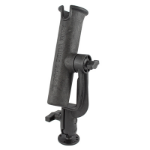 RAM Mounts Tube Fishing Rod Holder with Revolution Ratchet & Salt Water Base