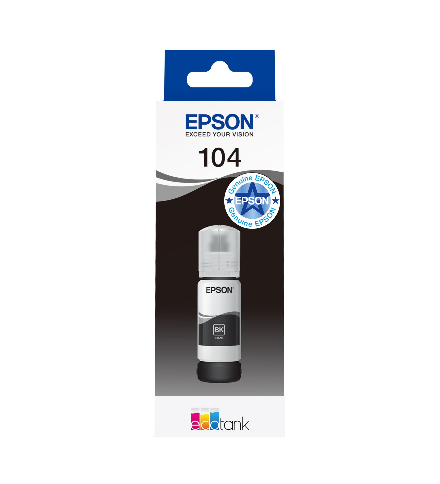Epson 104 EcoTank Ink Bottle Black C13T00P140