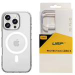 USP Apple iPhone 16 Pro Max (6.9') Clear Rock Shockproof Case with MagSafe - Ultra-Thin,Lightweight,Non-Slip,Multi-Layer, Strong And Durable Materials