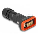 DeLOCK D-Sub 9 pin male with housing IP67 waterproof