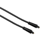 Hama ODT M/M 3m fibre optic cable TOSLINK Black