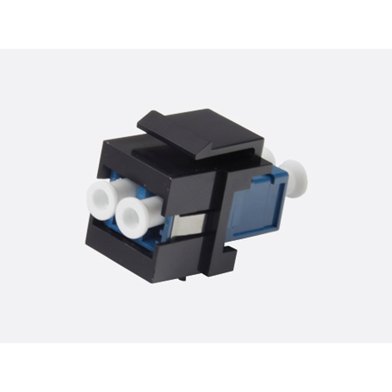Image of FDL LC SINGLEMODE DUPLEX FIBRE KEYSTONE MODULE - BLUE