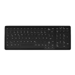 Contour Design Active Key AK-C7000F keyboard Office RF Wireless + USB Belgian Black