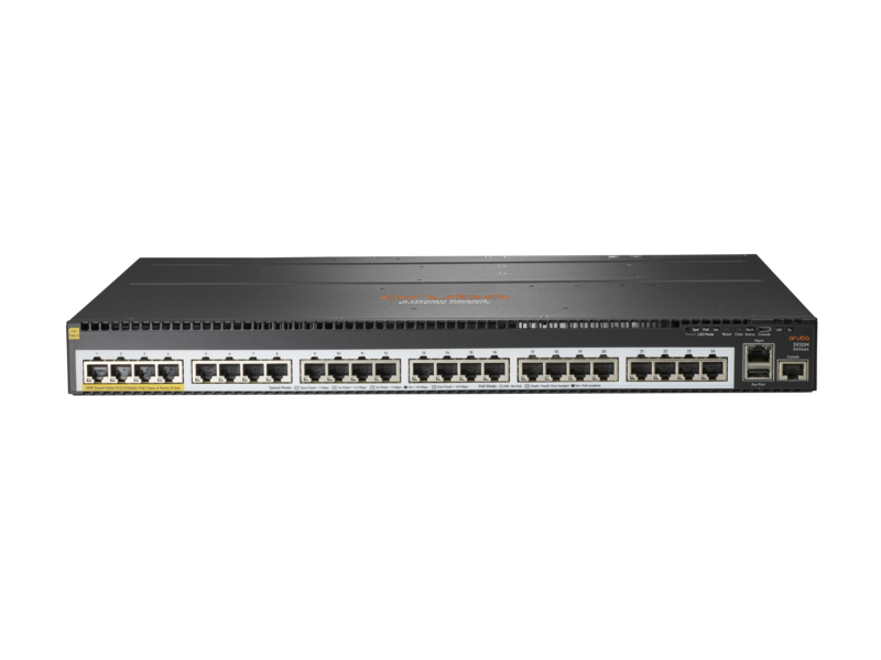 Aruba, a Hewlett Packard Enterprise company 2930M 24 HPE Smart Rate PoE Class 6 1-slot Managed L3 Gigabit Ethernet (10/100/1000) Grey 1U Power over Ethernet (PoE)