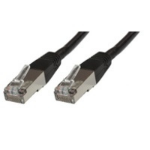 Microconnect Rj-45/Rj-45 Cat6 10m networking cable Black F/UTP (FTP)