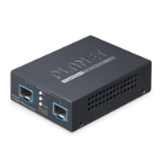 PLANET 2-Port 10G/2.5G/1G/100BASE-X network media converter Black