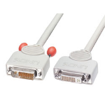 Lindy 10m DVI cable DVI-D White