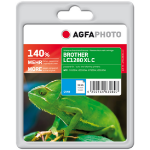 AgfaPhoto LC1280XLC inktcartridge 1 stuk(s) Cyaan