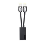 Lenovo 4X90U90620 USB cable 0.153 m 2 x USB Black