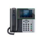 Poly Edge E500 IP Phone and PoE-enabled