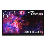 Optoma 3653RK interactive whiteboard 165.1 cm (65") 3840 x 2160 pixels Touchscreen Black