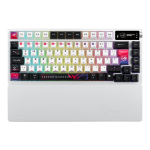 ASUS ROG Azoth X keyboard Gaming USB + RF Wireless + Bluetooth QWERTZ White