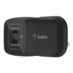Belkin WCH013MYBK mobile device charger Universal Black AC Fast charging Indoor