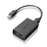Lenovo DisplayPort to Dual-DisplayPort Monitor Cable USB cable USB A Black