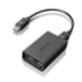 Lenovo DisplayPort to Dual-DisplayPort Monitor Cable USB A Black